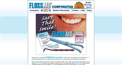 Desktop Screenshot of flossaid.com